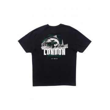 Tricou din bumbac cu logo grafic masiv