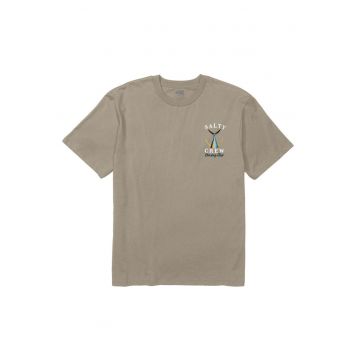Tricou din bumbac cu maneci scurte si logo