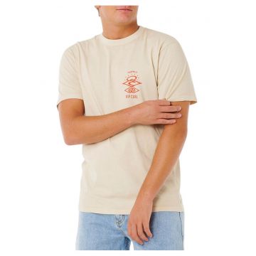Tricou din bumbac cu model grafic masiv pe partea din spate