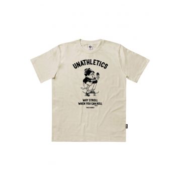 Tricou din bumbac organic cu imprimeu grafic frontal
