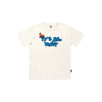 Tricou din bumbac organic cu imprimeu grafic