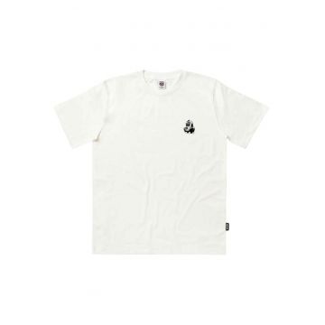Tricou din bumbac organic cu imprimeu pe partea din spate Anchor -