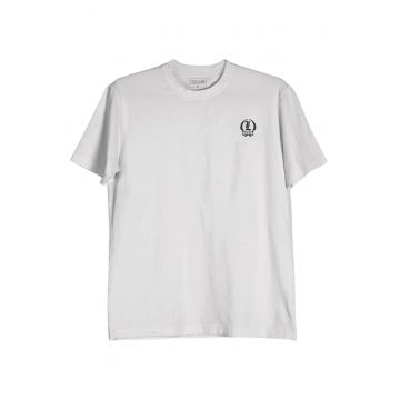 Tricou din bumbac organic cu imprimeu pe partea din spate Lopez Originals