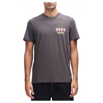 Tricou din bumbac regular fit cu imprimeu cu semnul pacii pe partea din spate