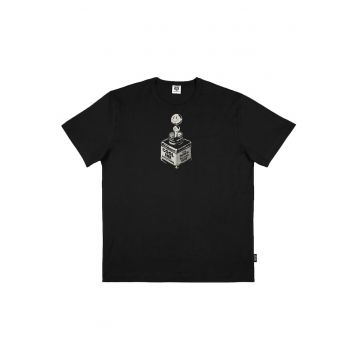 Tricou din bumbac si imprimeu grafic