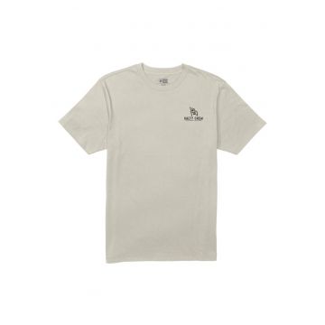 Tricou din bumbac striat cu logo