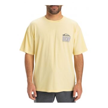 Tricou lejer cu imprimeu logo pe spate