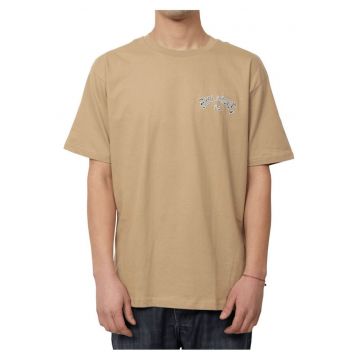 Tricou Oversize cu imprimeu logo  Throwback