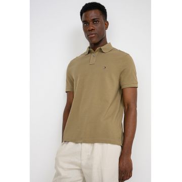 Tricou polo din amestec de bumbac organic