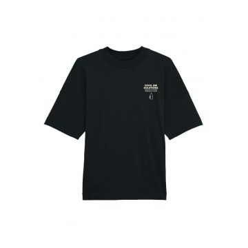 Tricou regular cu imprimeu grafic si text