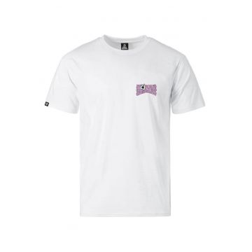 Tricou regular cu imprimeu pe spate