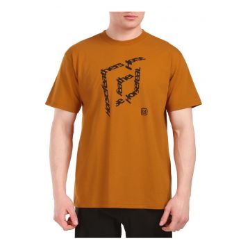 Tricou regular fit cu decolteu rotund -