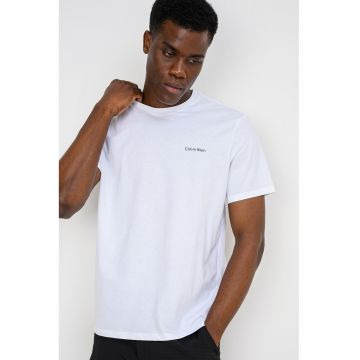 Tricou regular fit din bumbac - Alb optic