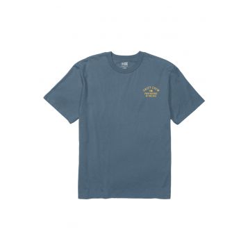 Tricou regular-fit din bumbac cu decolteu la baza gatului si imprimeu