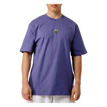 Tricou relaxed fit din bumbac cu imprimeu pe partea din spate The Sharks Are Vegan