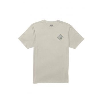 Tricou striat din bumbac cu imprimeu grafic
