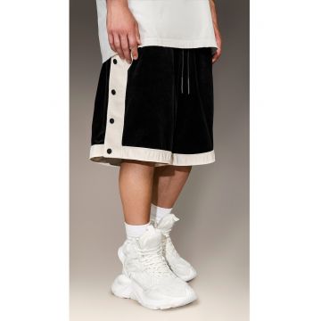 Bermude RAW EDGE - B17442 - Negru