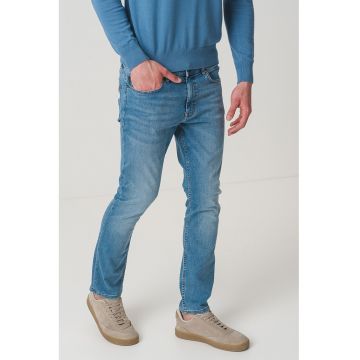 Blugi slim-fit - Albastru deschis