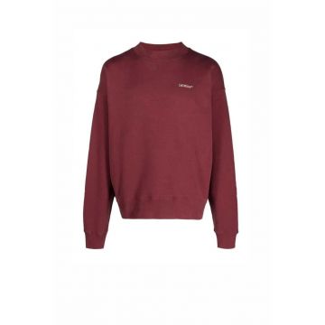 Bluza sport barbati -  Moon Arrow Crewneck - Visiniu