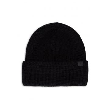 Caciula beanie  merino negru unisex