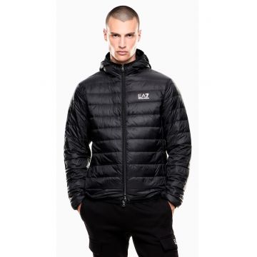 Geaca  EA7 Core Identity Packable Down Hood 62527 - Negru