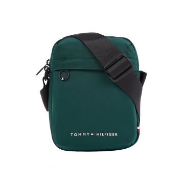 Geanta crossbody textila Skyline - Verde englez