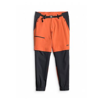 Pantaloni sport  2in1 - elastic - negru - impermeabili - tehnologie 4FDry -