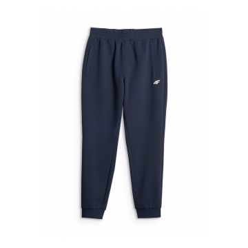 Pantaloni sport barbati -  jogger - bleumarin - material confortabil