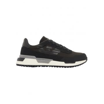 Pantofi sport  EA7 Vintage Running Mix Nylon 62431 - Negru