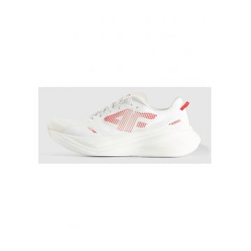 Pantofi sport  Flow Run 1.0 unisex - alergare - alb/rosu - poliester/poliuretan