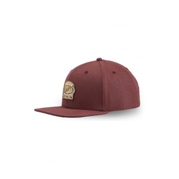 Sapca barbati  strapback burgundy 58cm