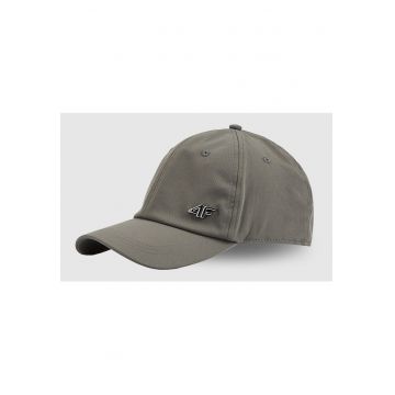 Sapca cu cozoroc  strapback unisex gri 56cm