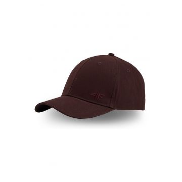 Sapca cu cozoroc  U588 bumbac reglabil negru