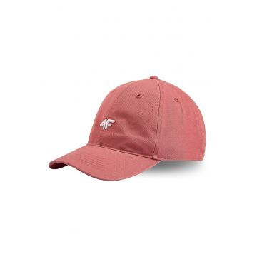 Sapca  strapback unisex roz - bumbac - reglabil - 58cm