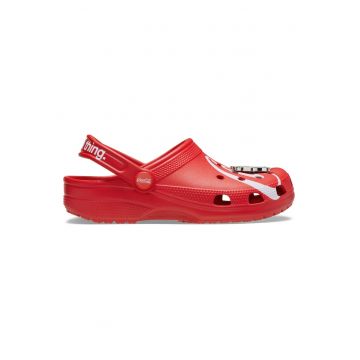 Slapi barbati -  plastic - rosu - 46-47 EU -