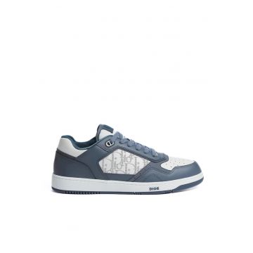 Sneakers barbati -  B27 Uptown Low-Top Sneakers - Alb/Albastru