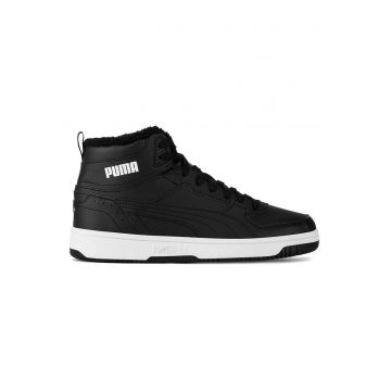 Tenisi barbati -  negru - textil/sintetic - model peste glezna