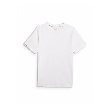 Tricou  alb bumbac - Alb