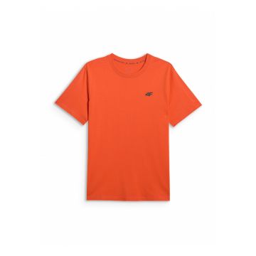 Tricou Barbati Bumbac 100% Rosu - Portocaliu