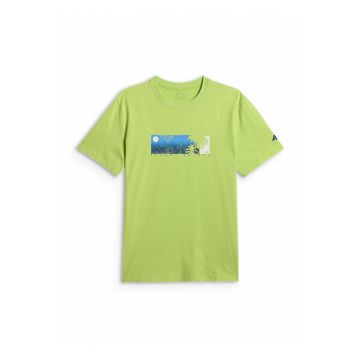 Tricou barbati  bumbac - confortabil - verde - Verde