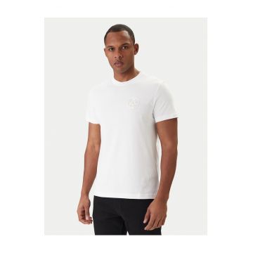 Tricou barbati -  din bumbac alb