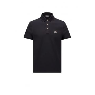 Tricou barbati -  Logo Patch Polo - Albastru inchis