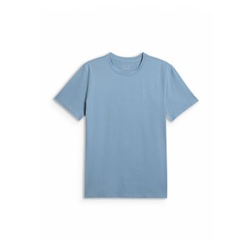 Tricou barbati  M4261 - culoare si design modern - albastru