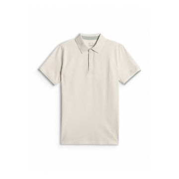 Tricou polo barbati -  crem - regular