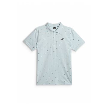 Tricou polo barbati  croiala clasica - albastru - bumbac