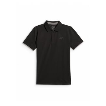 Tricou polo barbati  croiala regular - negru - Negru