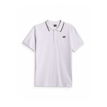 Tricou polo -  barbati - culoare alb - material bumbac - M0940