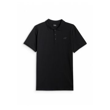 Tricou polo barbati  negru - bumbac - Negru