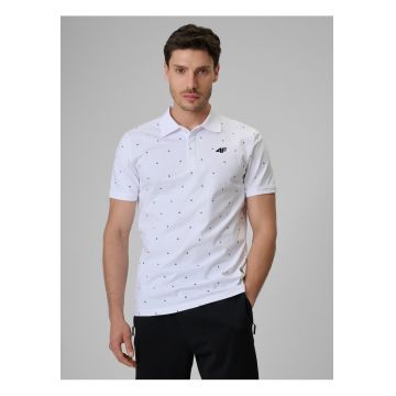 Tricou sport barbati -  polo - regular - alb - bumbac