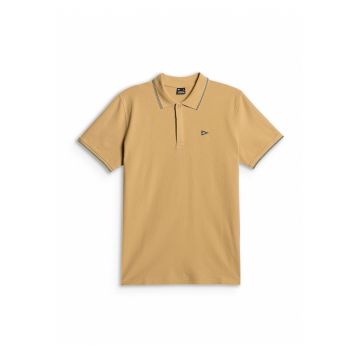 Tricou sport barbati -  regular - bej - bumbac